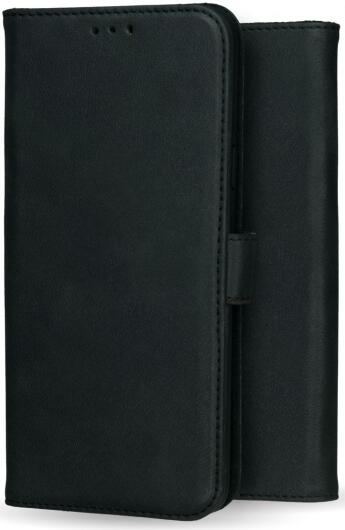 Rosso Deluxe Samsung Galaxy S20 Ultra Hoesje Echt Leer Book Case Zwart afbeelding 11
