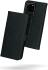 Rosso Deluxe Samsung Galaxy S20 Ultra Hoesje Echt Leer Book Case Zwart afbeelding 2