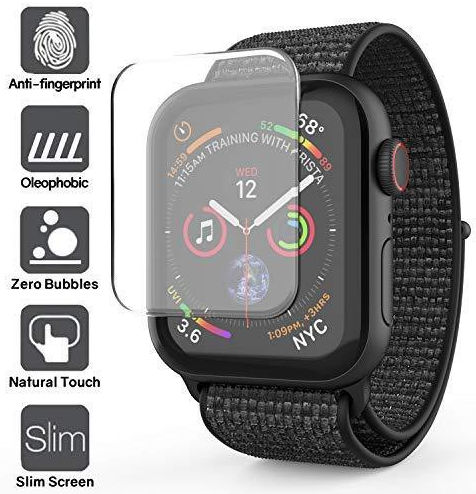 Whitestone Dome Glass Apple Watch 40MM Screenprotector (2-Pack) afbeelding 4