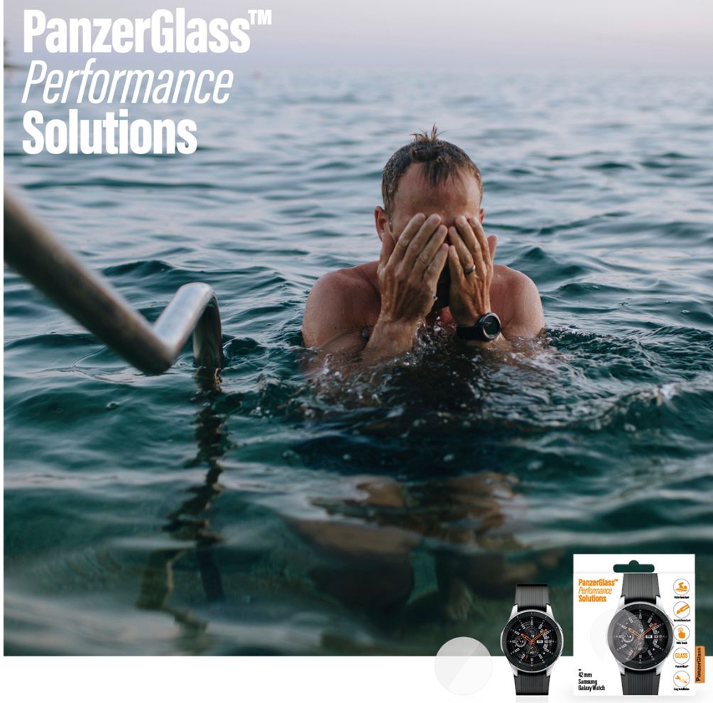 PanzerGlass Samsung Galaxy Watch 42MM Screenprotector Tempered Glass afbeelding 6