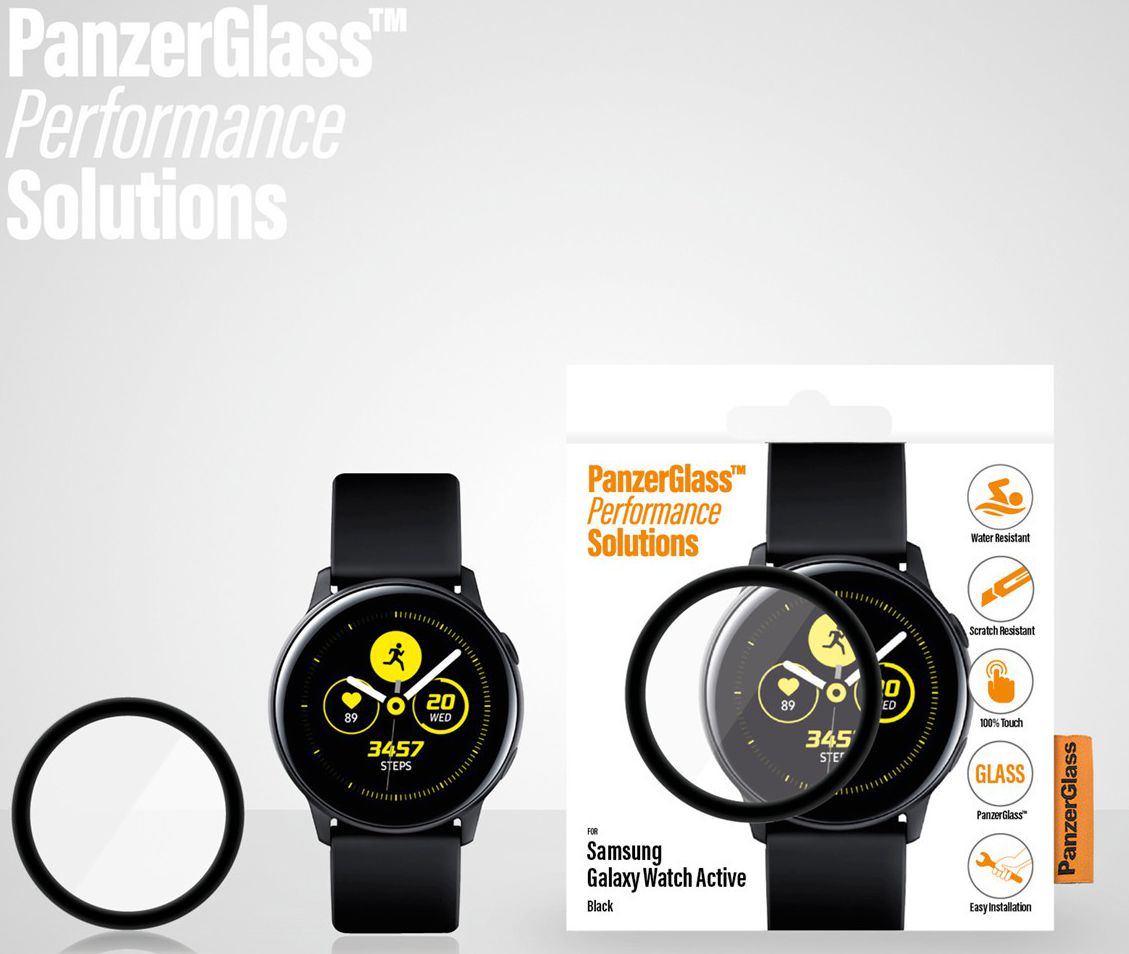PanzerGlass Samsung Galaxy Watch Active Screenprotector Tempered Glass afbeelding 5