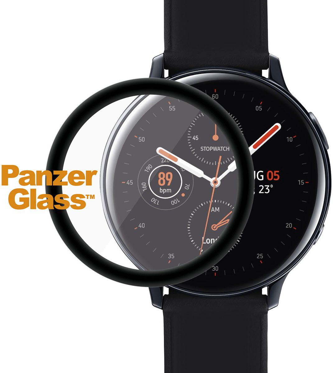 PanzerGlass Samsung Galaxy Watch Active 2 40MM Screenprotector Glass afbeelding 1