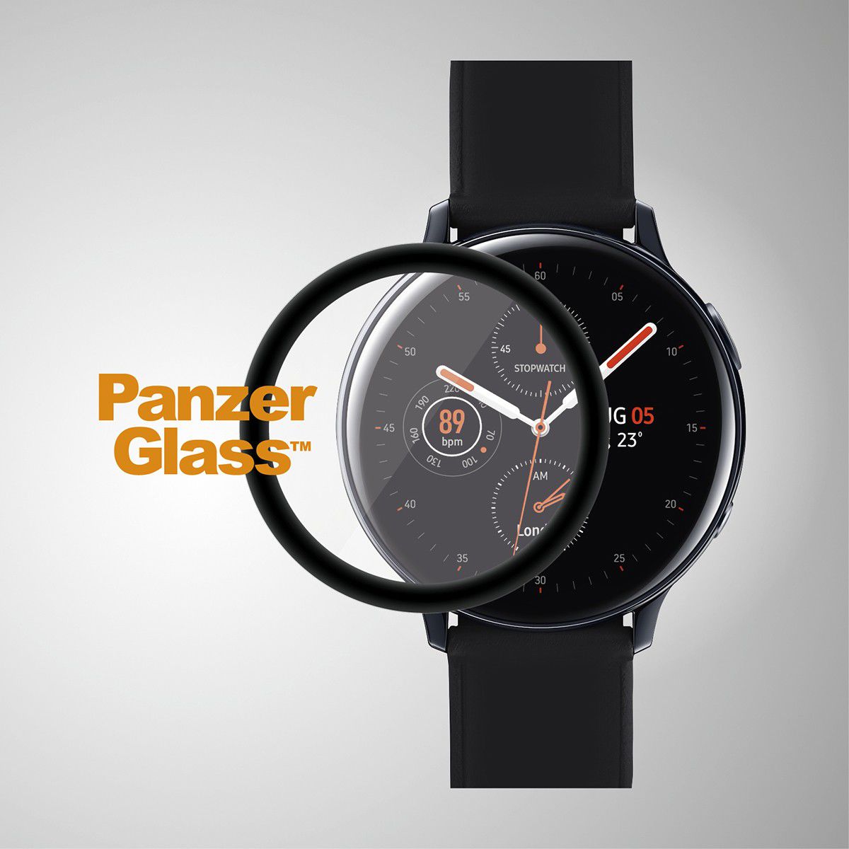 PanzerGlass Samsung Galaxy Watch Active 2 40MM Screenprotector Glass afbeelding 5