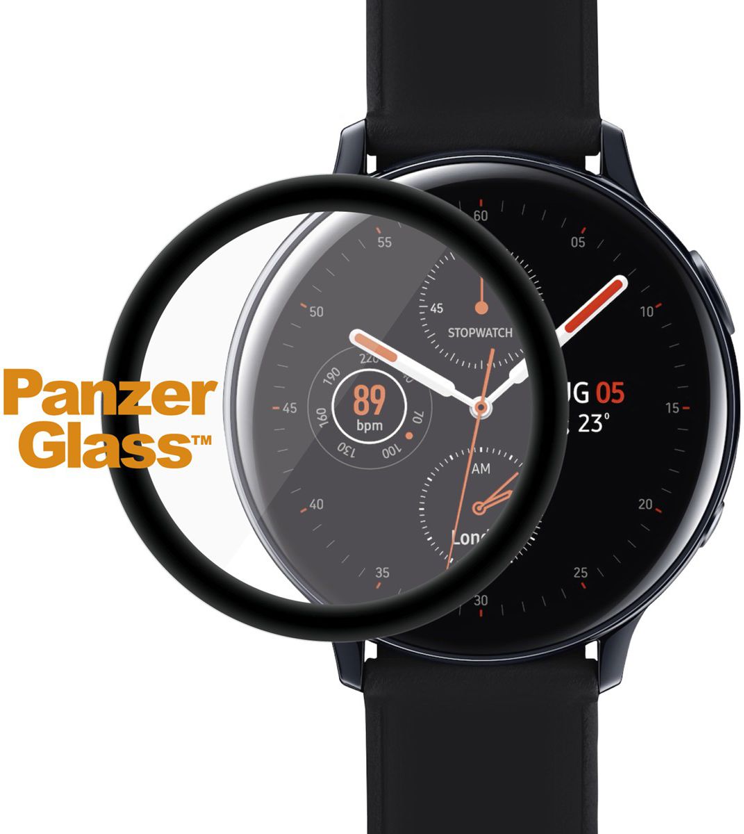 PanzerGlass Samsung Galaxy Watch Active 2 44MM Screenprotector Glass afbeelding 1