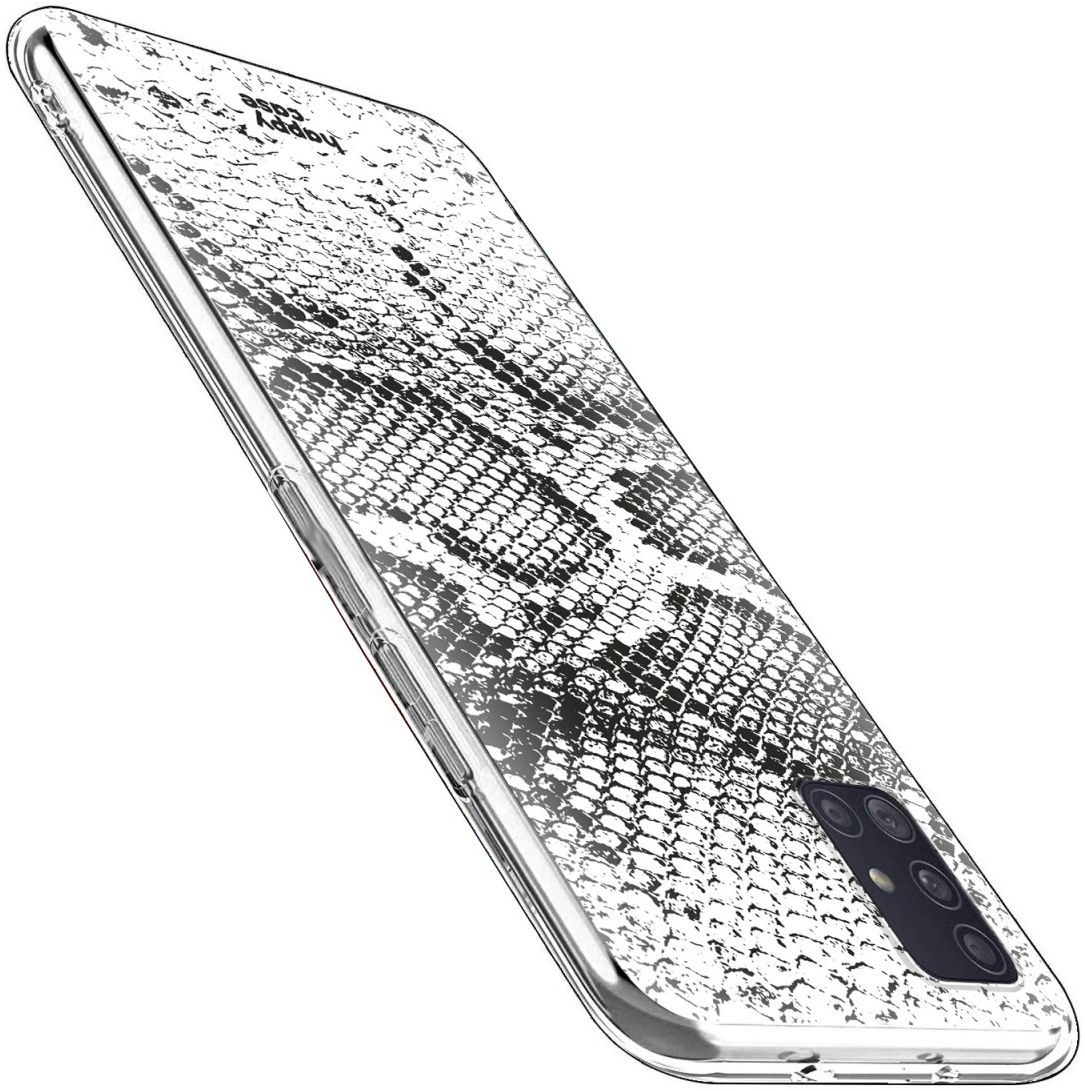 HappyCase Samsung Galaxy A51 Hoesje Flexibel TPU Slangen Print afbeelding 5