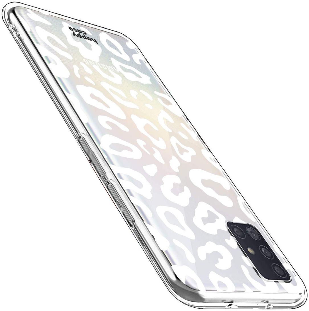 HappyCase Samsung Galaxy A51 Hoesje Flexibel TPU Luipaard Print afbeelding 11