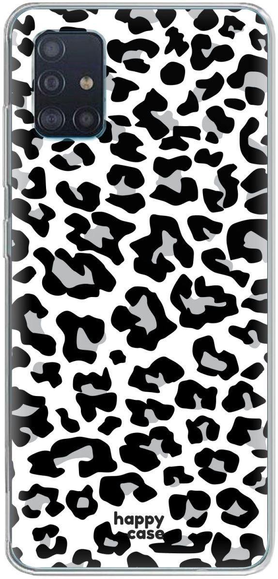 HappyCase Samsung Galaxy A51 Hoesje Flexibel TPU Panter Print afbeelding 1