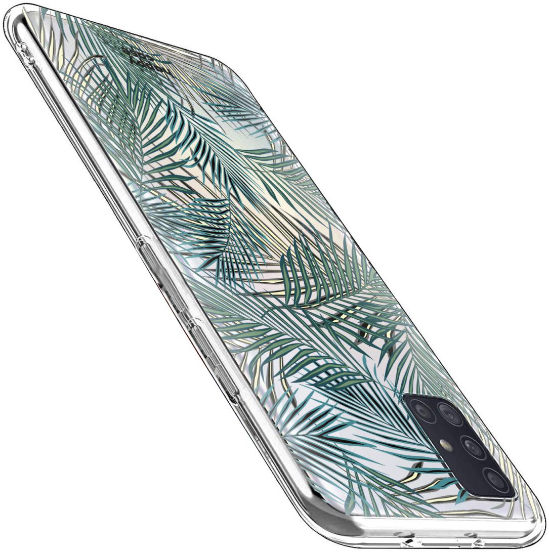 HappyCase Samsung Galaxy A51 Hoesje Flexibel TPU Jungle Print afbeelding 5