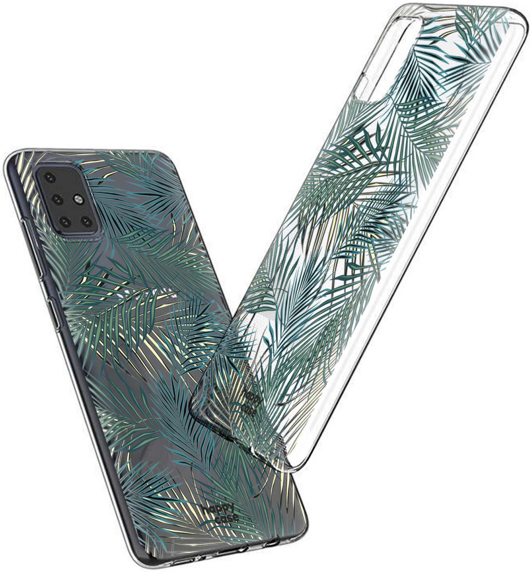 HappyCase Samsung Galaxy A51 Hoesje Flexibel TPU Jungle Print afbeelding 4