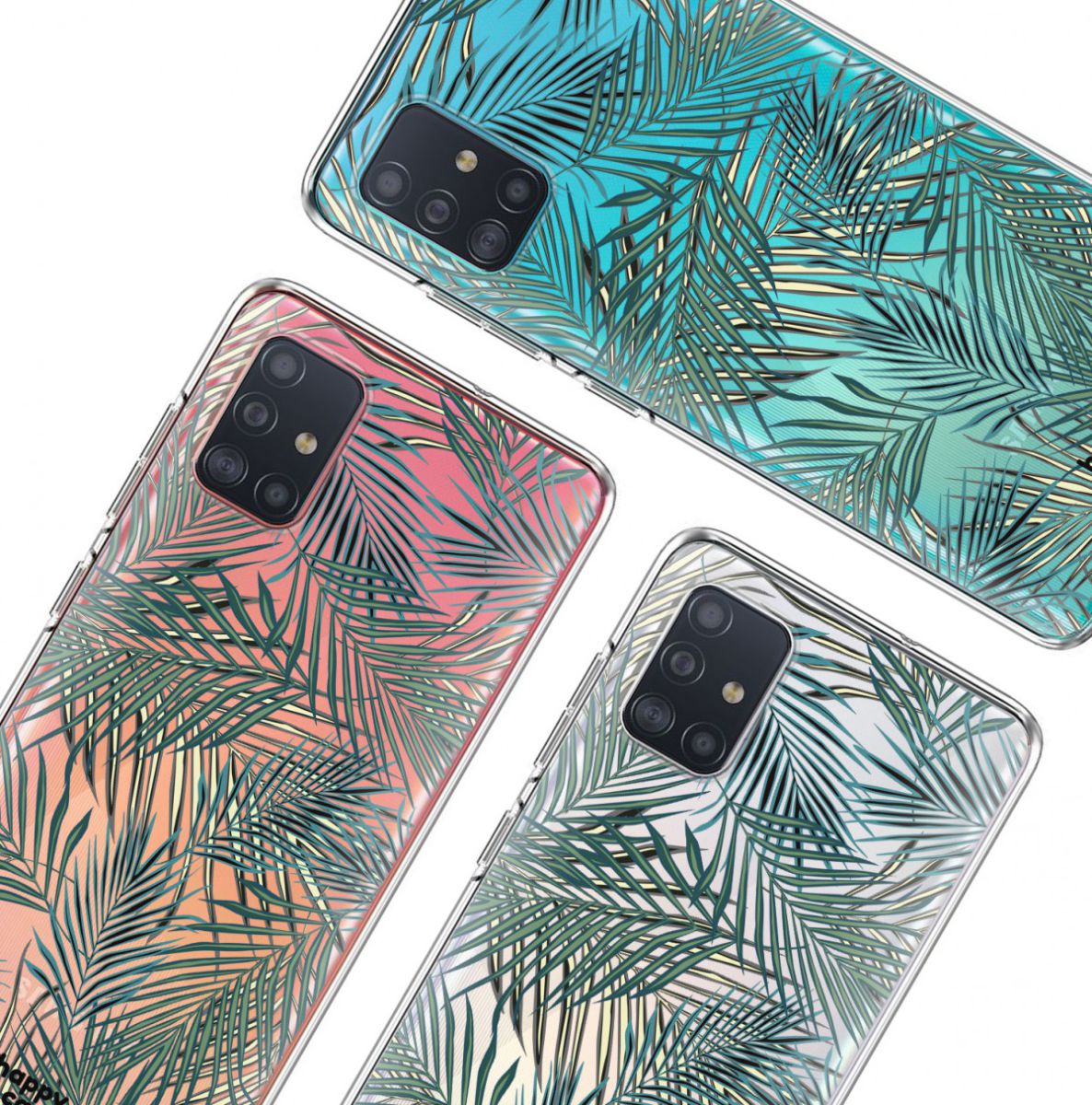HappyCase Samsung Galaxy A51 Hoesje Flexibel TPU Jungle Print afbeelding 9