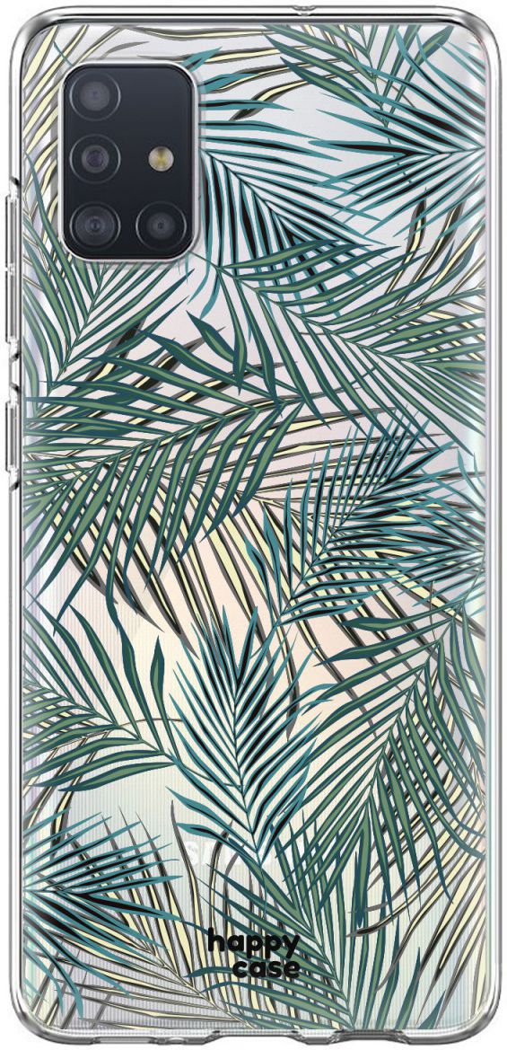 HappyCase Samsung Galaxy A51 Hoesje Flexibel TPU Jungle Print afbeelding 1