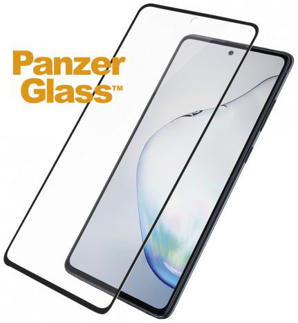 PanzerGlass Galaxy Note 10 Lite Case Friendly Screenprotector Zwart afbeelding 2