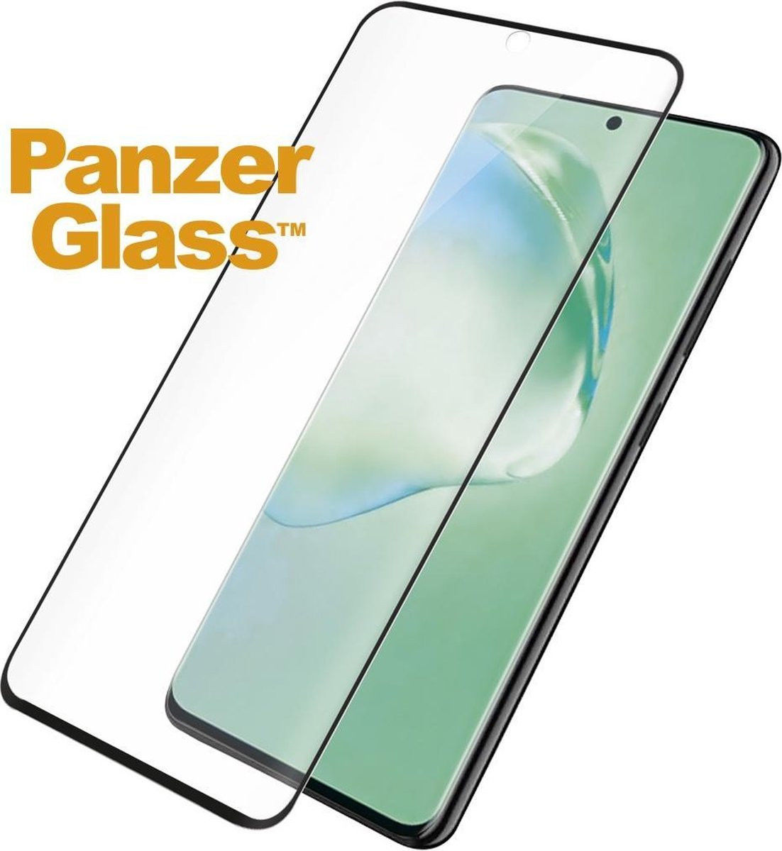 PanzerGlass Samsung S20 Plus Screenprotector Case Friendly Zwart afbeelding 2