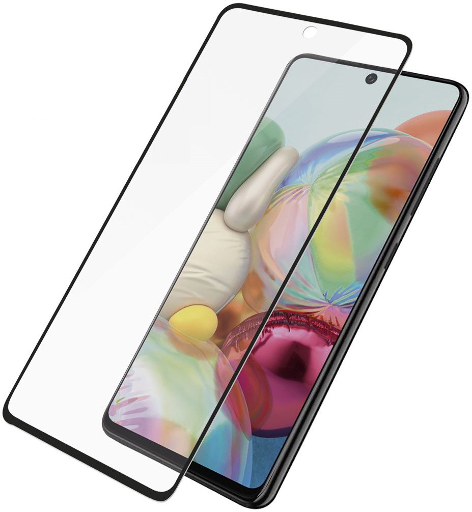 PanzerGlass Samsung Galaxy A71 Screenprotector Case Friendly Zwart afbeelding 3
