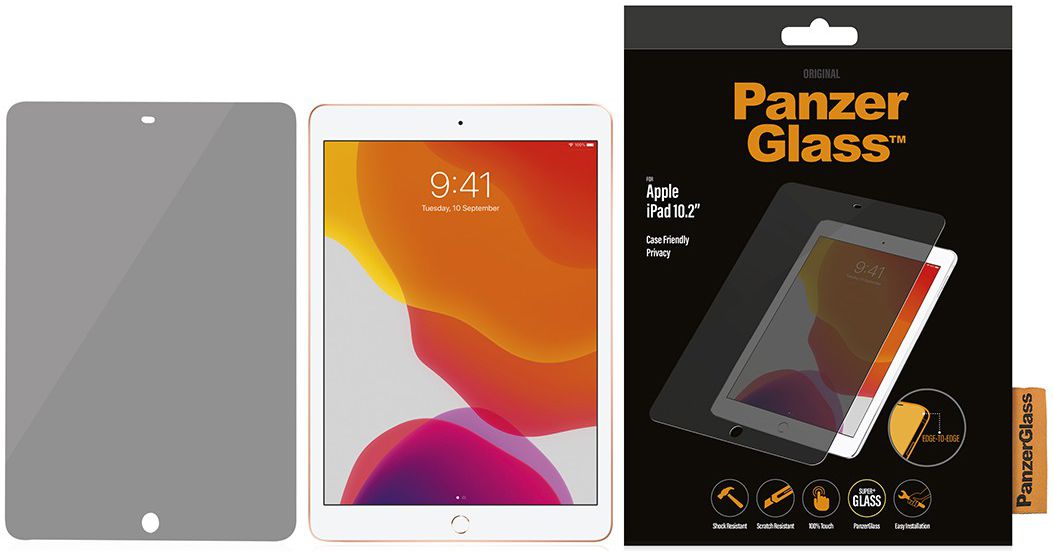 PanzerGlass Apple iPad (2019/2020/2021) Privacy Glass Screenprotector afbeelding 4