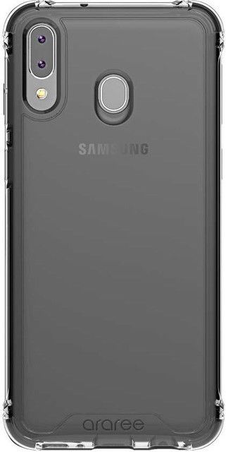 Origineel Samsung Galaxy M20 Hoesje Araree TPU Transparant / Zwart afbeelding 1