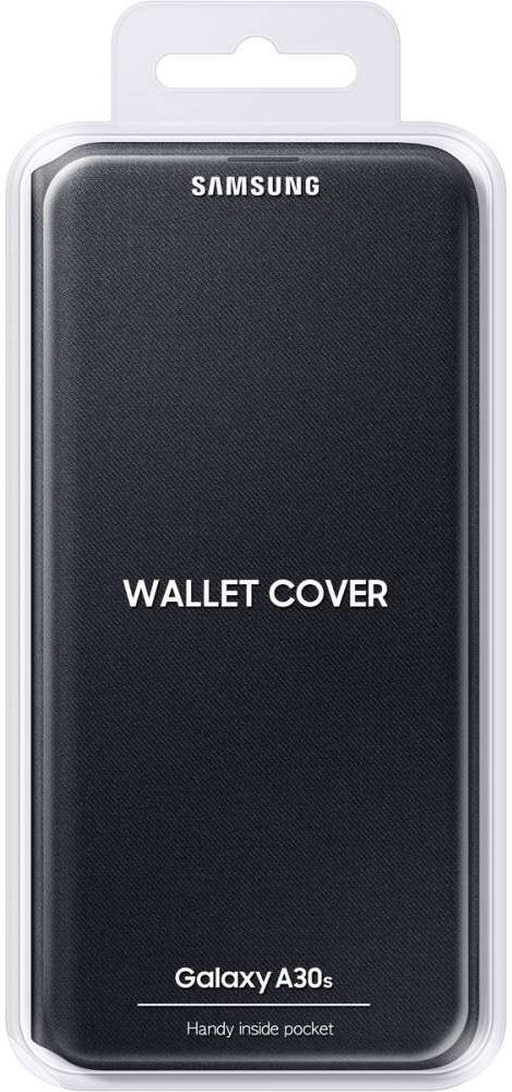 Origineel Samsung A30s/A50 Hoesje Wallet Cover Zwart afbeelding 5