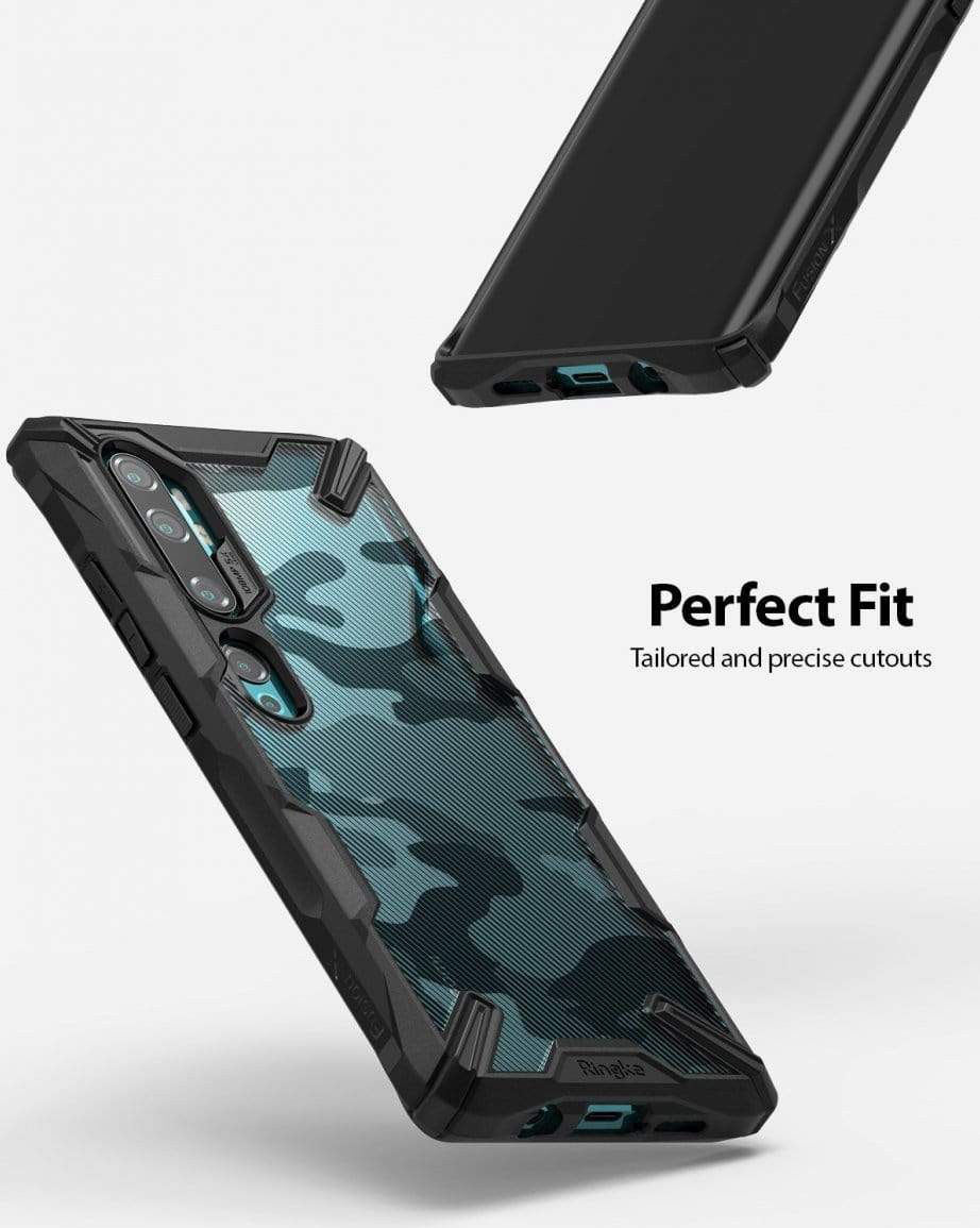 Ringke Fusion X Xiaomi Mi Note 10 (Pro) Hoesje Camo afbeelding 6