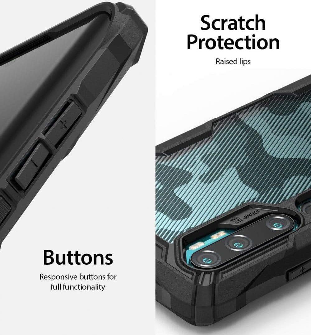Ringke Fusion X Xiaomi Mi Note 10 (Pro) Hoesje Camo afbeelding 7
