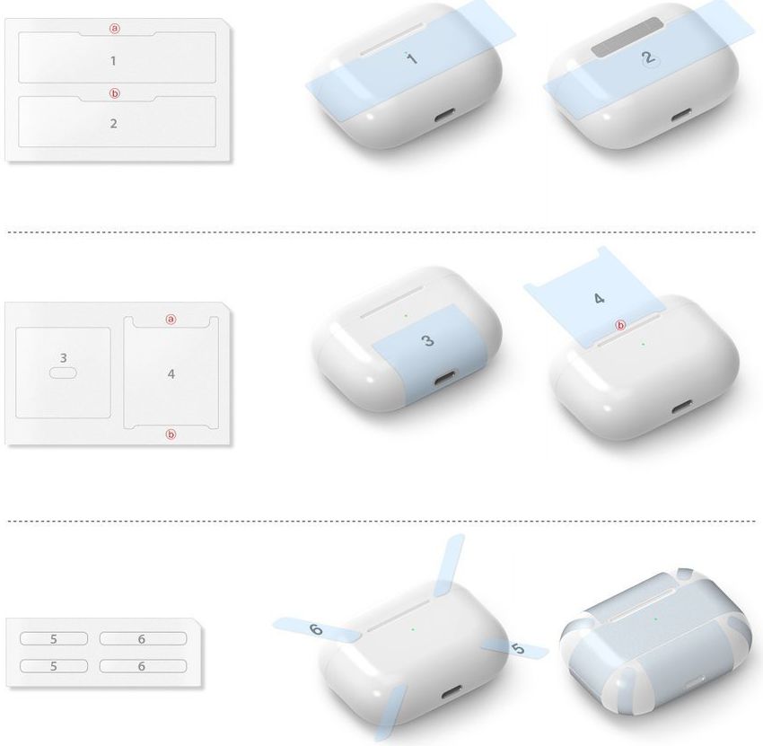 Ringke AirPods Pro Layered Case Transparant afbeelding 13