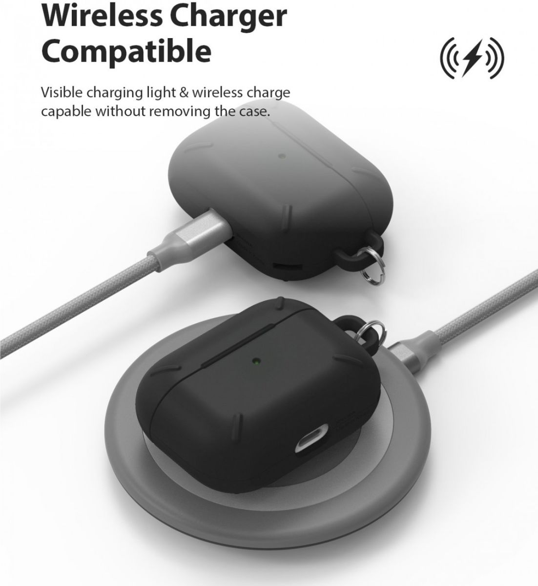 Ringke AirPods Pro Layered case Zwart afbeelding 6