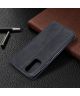 Samsung Galaxy S20 Hoesje Geometrie Wallet Book Case Voor Pasjes Zwart