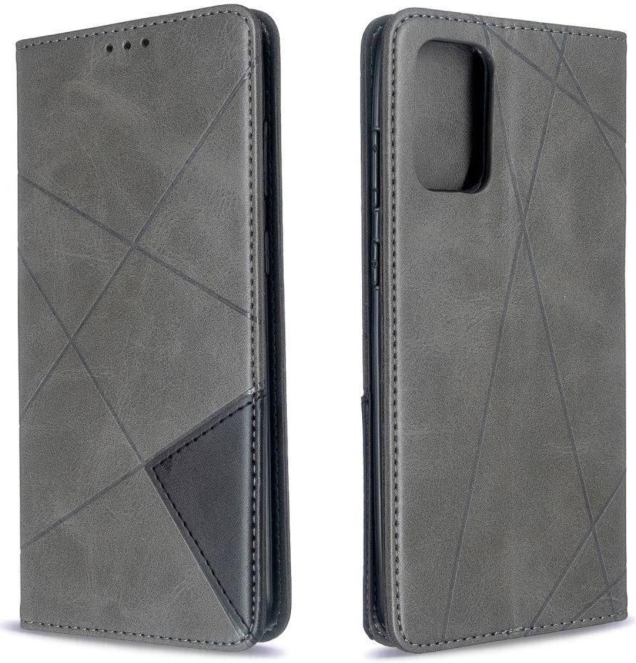 Samsung Galaxy S20 Plus Hoesje Geometrie Portemonnee Grijs afbeelding 3
