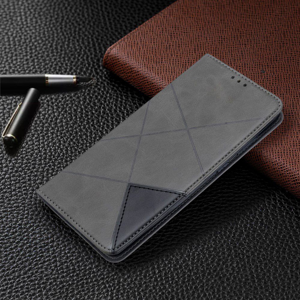 Samsung Galaxy S20 Plus Hoesje Geometrie Portemonnee Grijs afbeelding 8