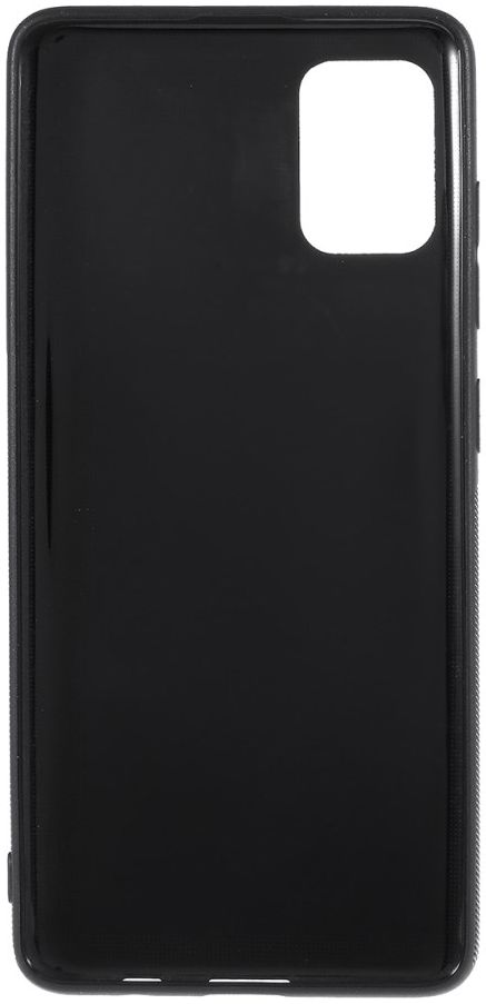 Samsung Galaxy A51 Hoesje TPU Carbon Design Zwart afbeelding 3