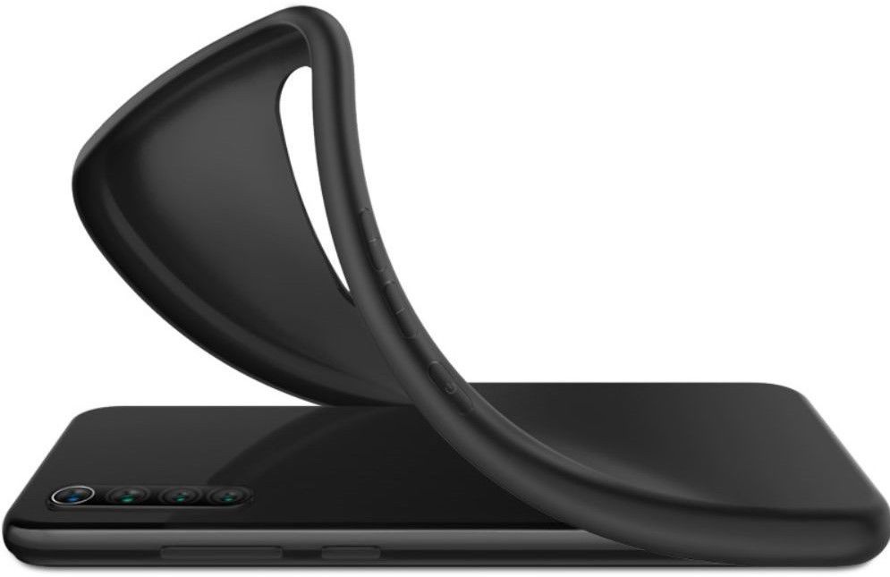 IMAK UC-1 Series Samsung Galaxy A51 Hoesje Matte TPU Zwart afbeelding 4