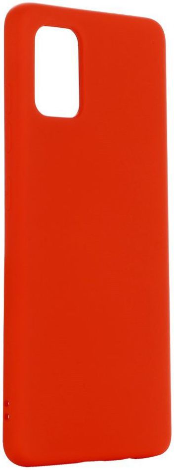 Samsung Galaxy A51 Hoesje Flexibel Siliconen Rood afbeelding 3