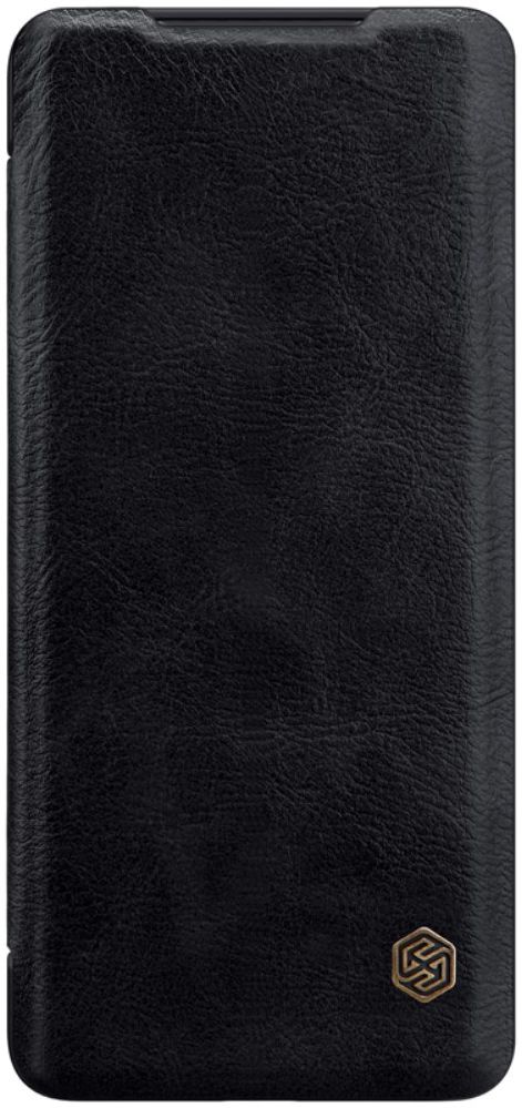 Nillkin Qin Series Book Samsung Galaxy S20 Plus Hoesje Leer Zwart afbeelding 2