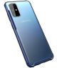 Samsung Galaxy S20 Plus Hoesje Slim Fit Hybride Transparant/Blauw