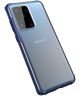 Samsung Galaxy S20 Ultra Hoesje Slim Fit Hybride Transparant/Blauw