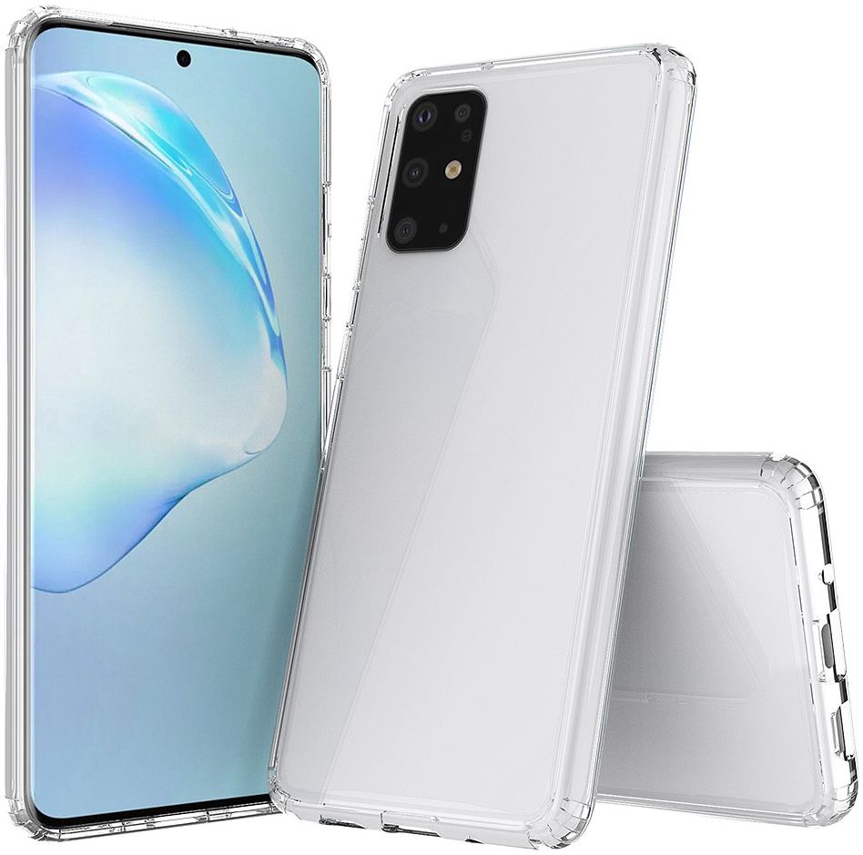 Samsung Galaxy S20 Plus Hoesje Antikras Hybride Transparant afbeelding 1