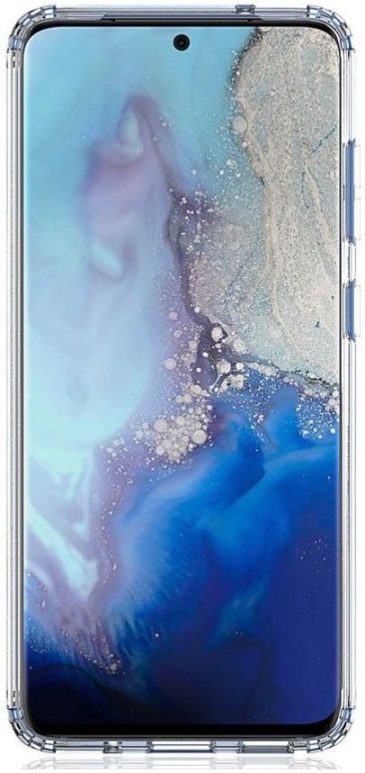 Samsung Galaxy S20 Hoesje Shock Proof Hybride Back Cover Transparant afbeelding 3