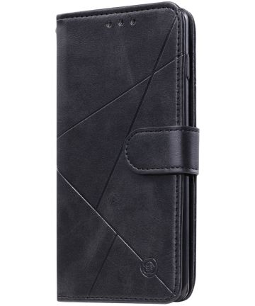 Samsung Galaxy S20 Plus Hoesje Wallet Book Case Voor Pasjes Line Zwart Hoesjes