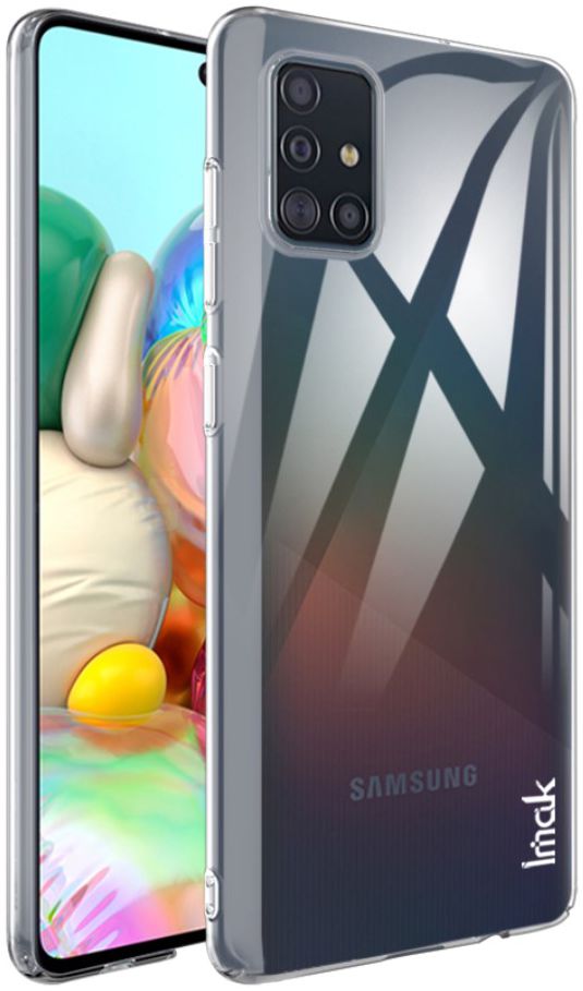 IMAK Crystal II Pro Samsung Galaxy A51 Hoesje met Screenprotector afbeelding 2