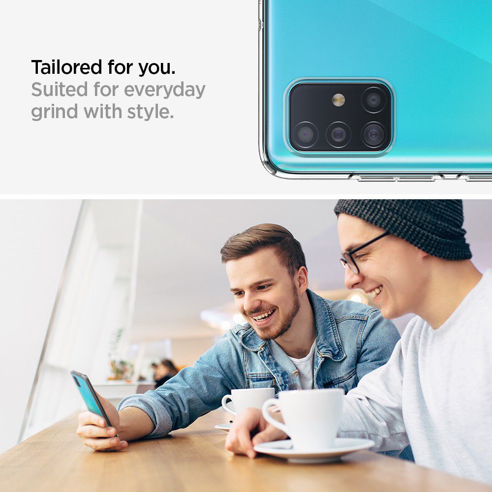 Spigen Liquid Crystal Samsung Galaxy A51 Hoesje Transparant afbeelding 20