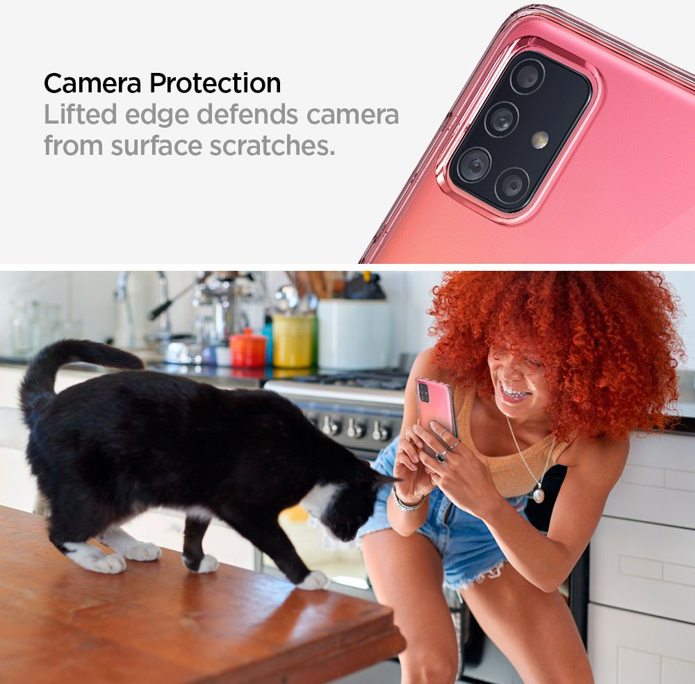Spigen Liquid Crystal Samsung Galaxy A51 Hoesje Transparant afbeelding 22