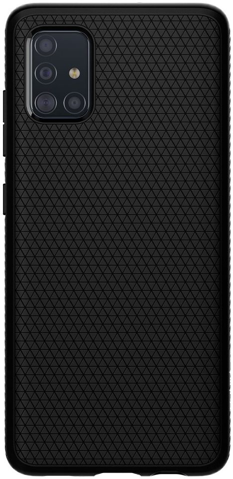 Spigen Liquid Air Samsung Galaxy A51 Hoesje Matte Zwart afbeelding 3
