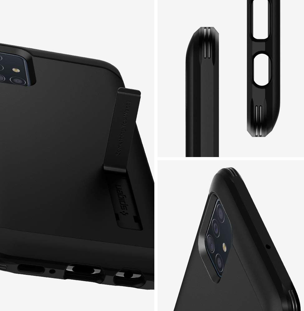 Spigen Tough Armor Samsung Galaxy A51 Hoesje Zwart afbeelding 11