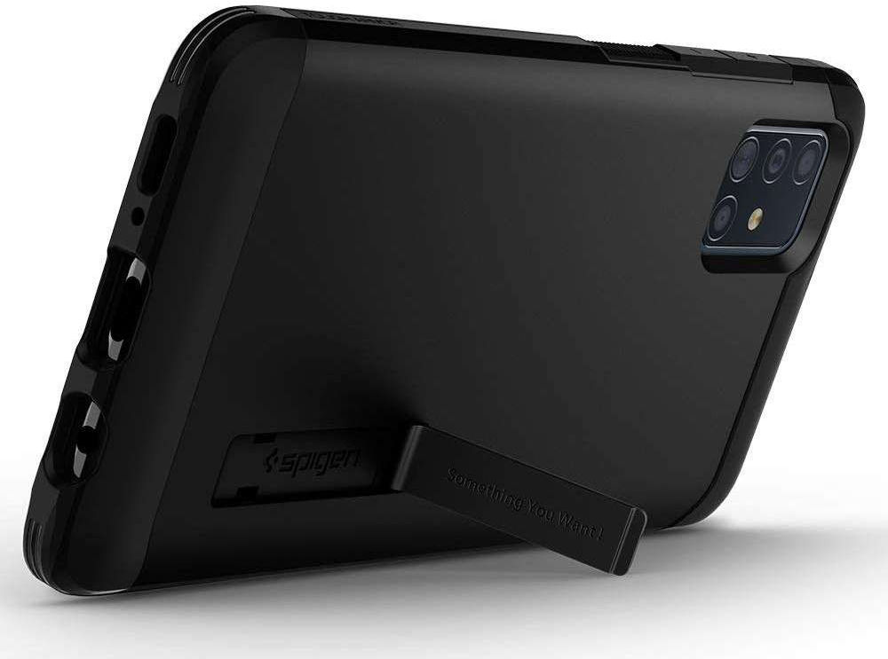 Spigen Tough Armor Samsung Galaxy A51 Hoesje Zwart afbeelding 2