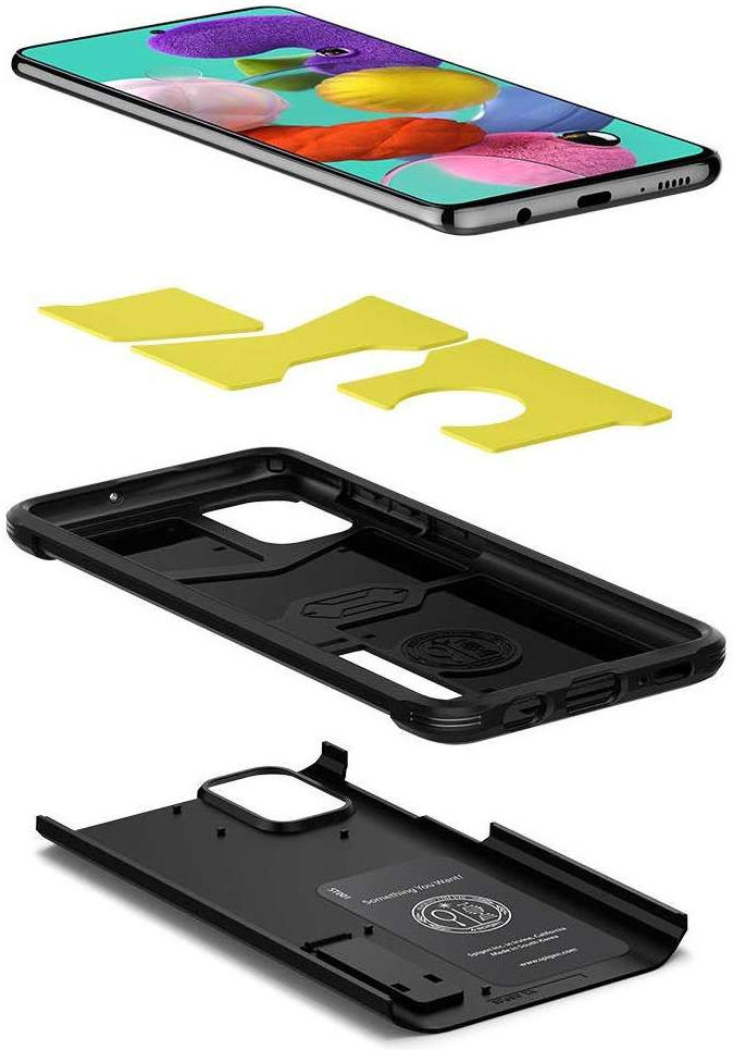 Spigen Tough Armor Samsung Galaxy A51 Hoesje Zwart afbeelding 8