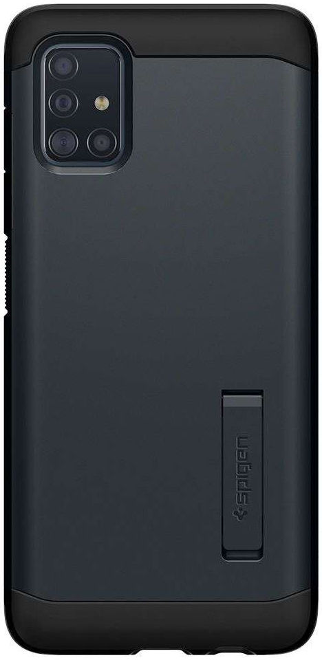 Spigen Tough Armor Samsung Galaxy A51 Hoesje Metal Slate afbeelding 3
