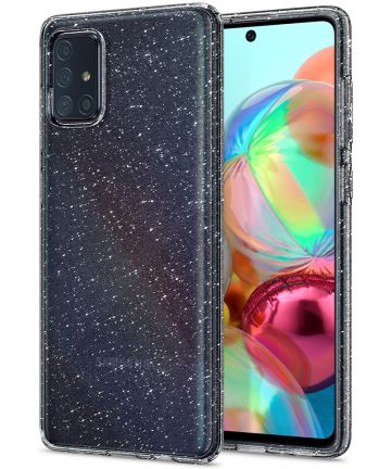 Spigen Liquid Crystal Samsung Galaxy A71 Hoesje Glitter Crystal Quartz Hoesjes