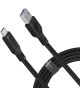 Spigen DuraSync Fast Charge USB naar USB-C Kabel 1.5m Zwart