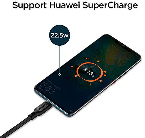 Spigen DuraSync Fast Charge USB naar USB-C Kabel 1.5m Zwart afbeelding 4