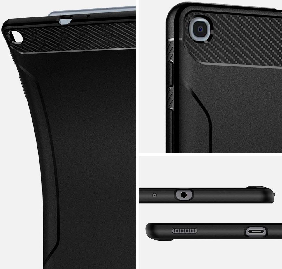 Spigen Rugged Armor Samsung Galaxy Tab A 10.1 (2019) Hoes Zwart afbeelding 7