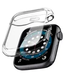 Spigen Ultra Hybrid - Apple Watch 40MM Case Full Screen Protection - Transparant afbeelding